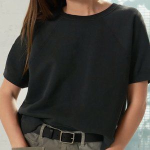 Nili Lotan Ciara Sweatshirt in Gunmetal